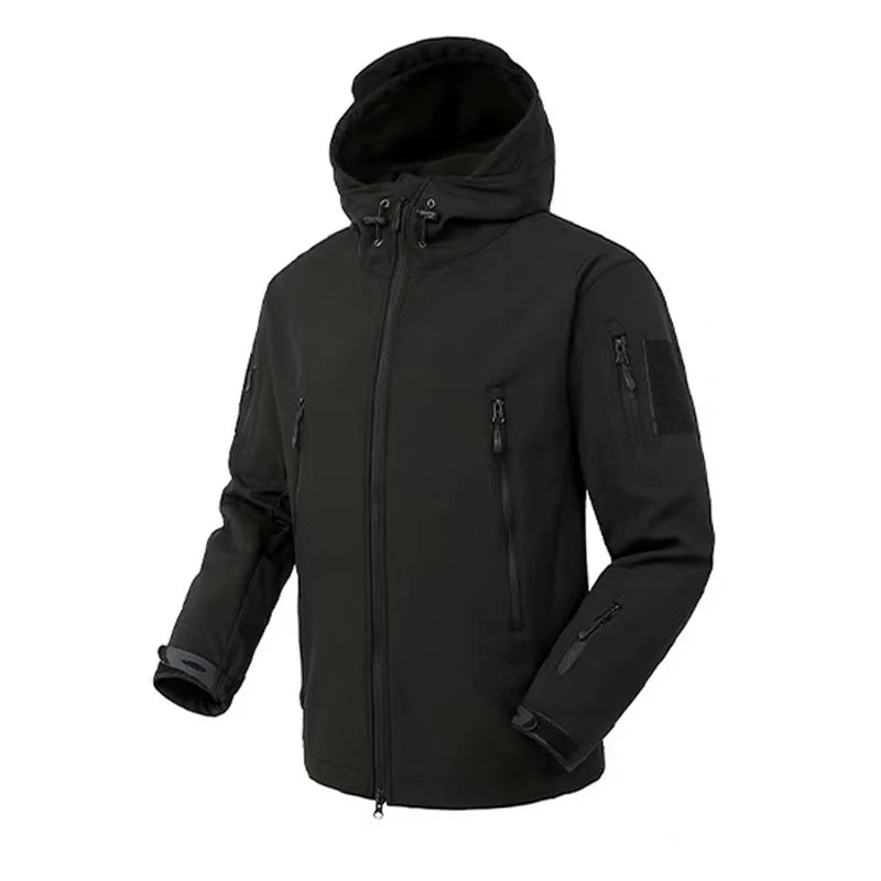 Men's Winter SoftShell Tactical Waterproof Hoodie