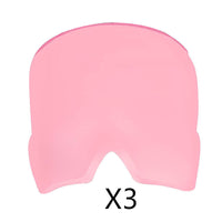 Ice Headache Relief Gel Eye Mask Pink 3pcs