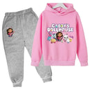 Toddler Girls Dollhouse Hoodies The picture color 100CM