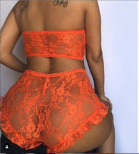 Sexy Lingerie for Summer Charms Orange