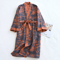 Cotton Loose Bathrobe Men's Robe