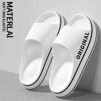 Women Letter Slippers White 36-37