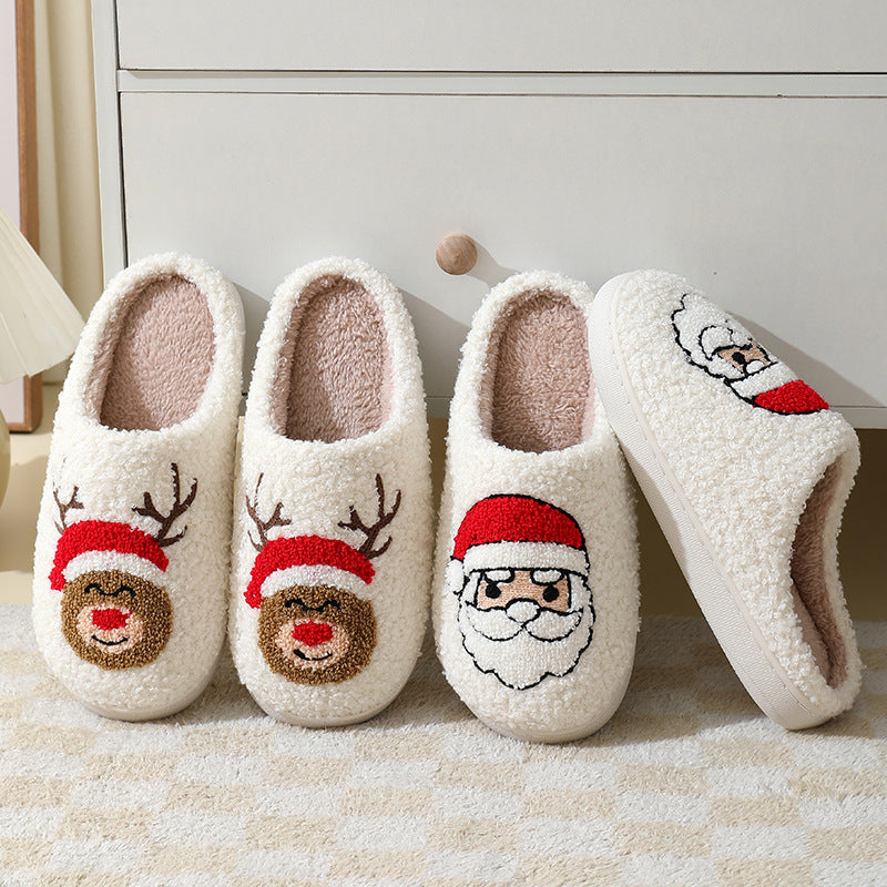 Home Slippers Cute Cartoon Cotton Slippers