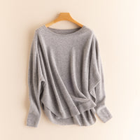 100% Cashmere Round Neck Shawl Bottoming Shirt