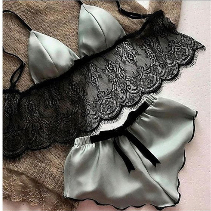 Erotic lingerie Grey