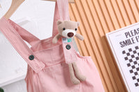 Children Cotton T-shirt Suspender Suit