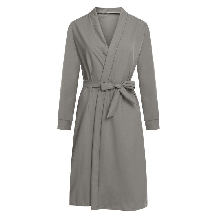 Stylish And Comfortable Silk Bathrobe For Women