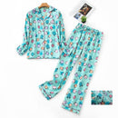 Women's Long Sleeve And Pants Loungewear Set For Women Alarm Clock 3XL