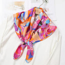 New Fashion Printed Women's Scarf JNC072-03 70X70cm