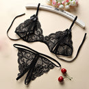 Three-point lingerie Black