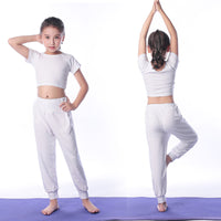 Children's Yoga Clothing Set White