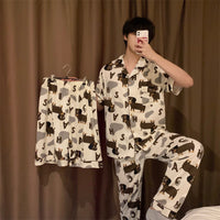 Men's Fashion Digita High-grade Pyjamas