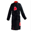 Naruto Robe Fire Shadows Bathrobe Black belt one size