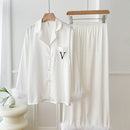 Feather Model Loose Pyjamas For Women