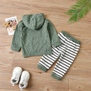 Boy's Hooded Spring And Autumn Wear