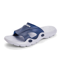 Indoor bathroom slippers for men Dark Blue