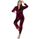 Fleece-lined Thick Loungewear Suit For Women