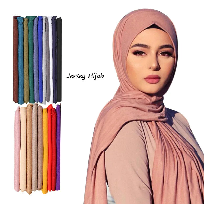 Plain Hijab - Elastic