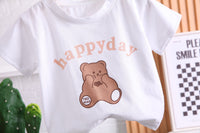 Children Cotton T-shirt Suspender Suit