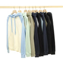 Heavyweight Cotton Hoodie Different Color Sleeves - Silk Lined