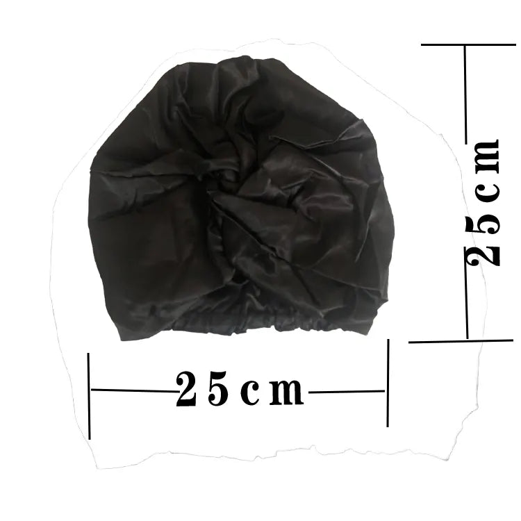 woman turban satin hair bonnets