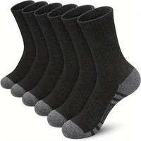 Warm Soft Breathable Socks Black Free Size