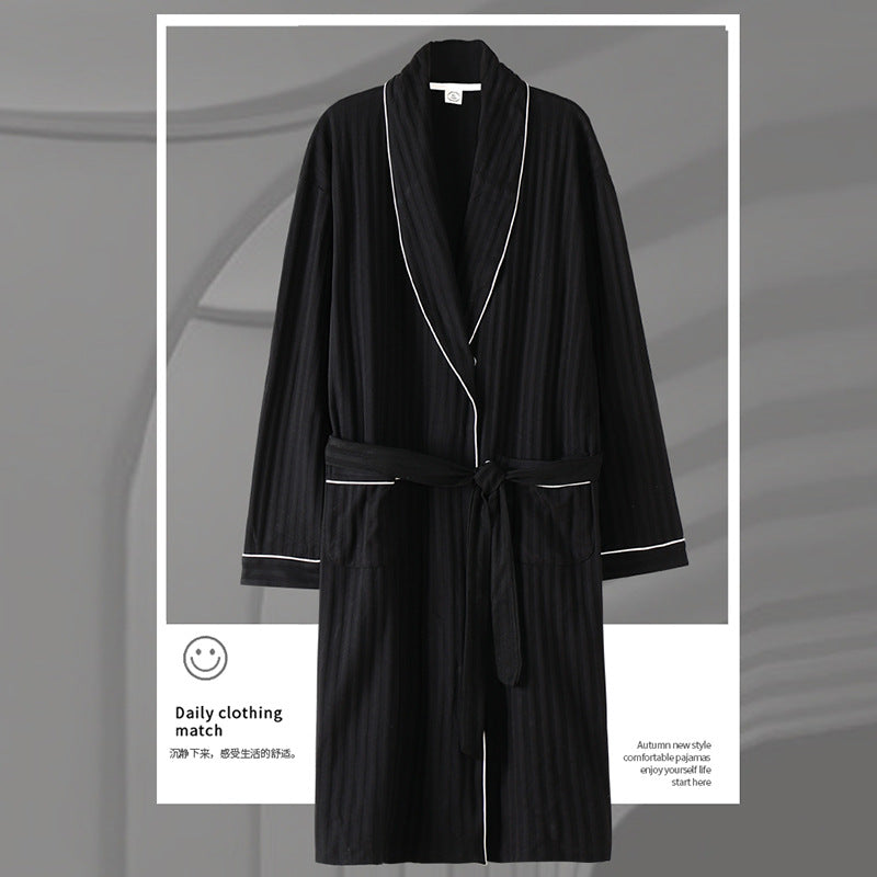 Luxury Cotton Bathrobe