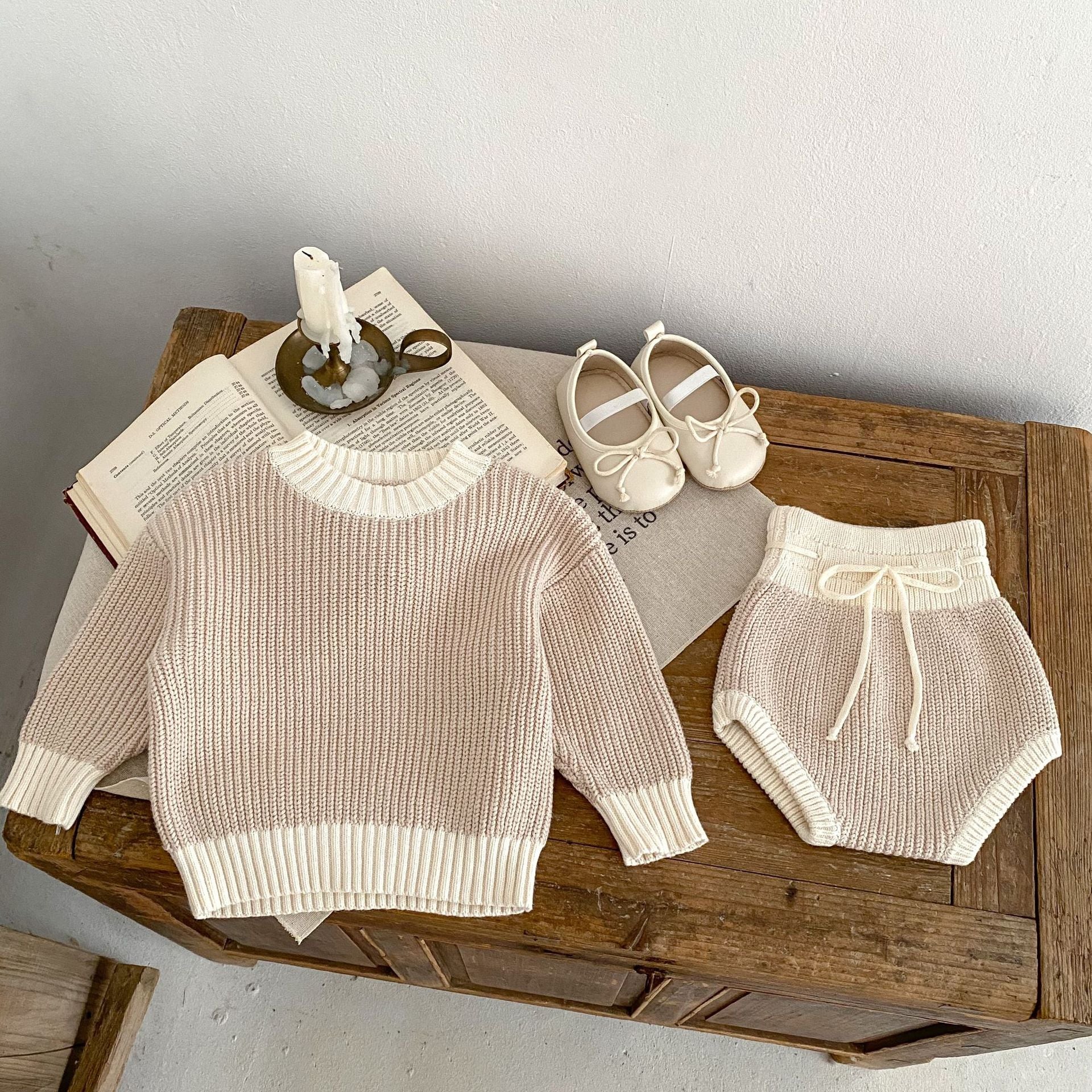 Handmade Girls Fashion Pullover Suit