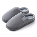 Corduroy Slippers - Home shoes Grey