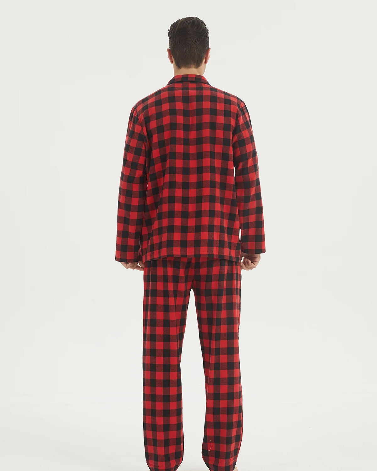 Mens Flannel Pajama Sets