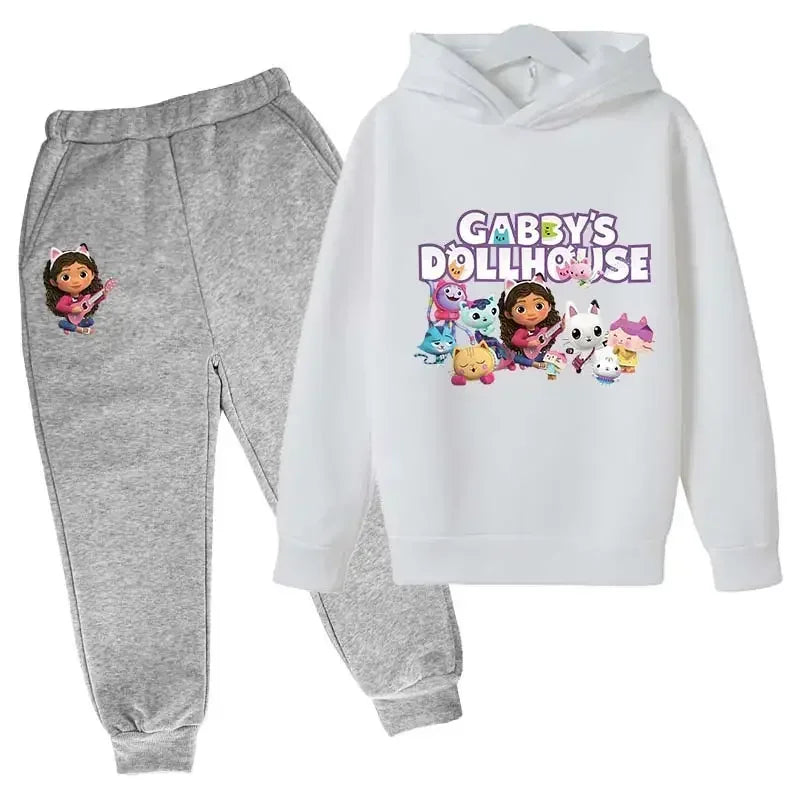 Toddler Girls Dollhouse Hoodies