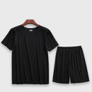 Home Wear Short Sleeve Shorts Suit Pajamas