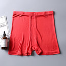 Mulberry Silk Men's Silk Underwear Bright Red