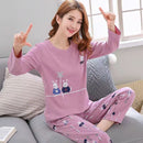 Pajamas Set Women Couple rabbit