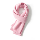 Cashmere Scarf - Wool Pink 150x26