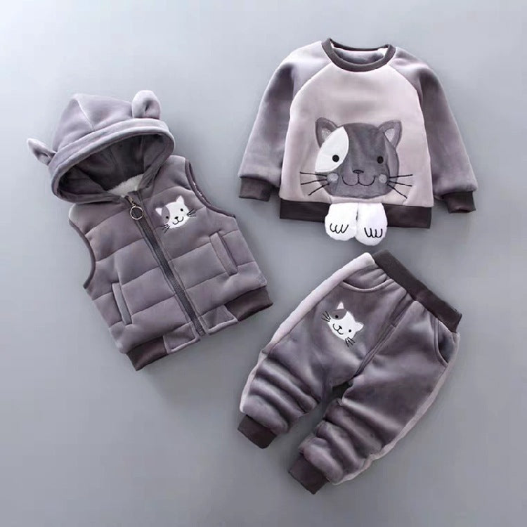 Children's Pyjamas Three Piece Set