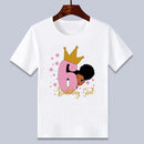 African Girl Short Sleeve T-shirt QQ6