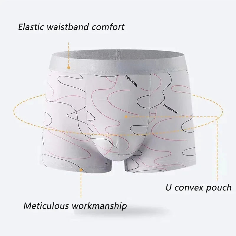 3 Pcs Men Boxers