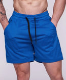 Shorts Mesh Men Light Blue