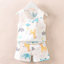 Children's Sleeveless Tops & Shorts