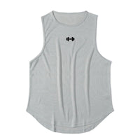 Bodybuilding Sleeveless Shirt gray No XXL