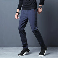 men's casual pants slim fit MF8021lan XXXL