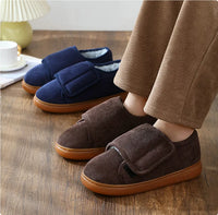 Large Opening Warm Cotton Slippers Bag Heel For