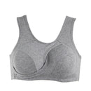 Women's Thin Gathered Vest - Breathable Fabric grey