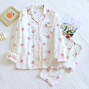 New Spring Pajama Set -100% Cotton WHITE L