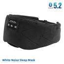 White Noise Bluetooth Sleep Eye Mask Black White Noise Versions USB