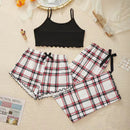 Suspender Shorts Trousers Three-Piece Fashion