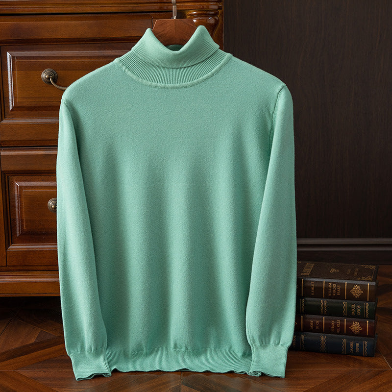 Men's Casual Turtleneck Sweater Keep Warm