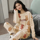 Pajamas Set Women Bear