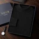 Men's Double-strand Thickened Cashmere Sweater Black